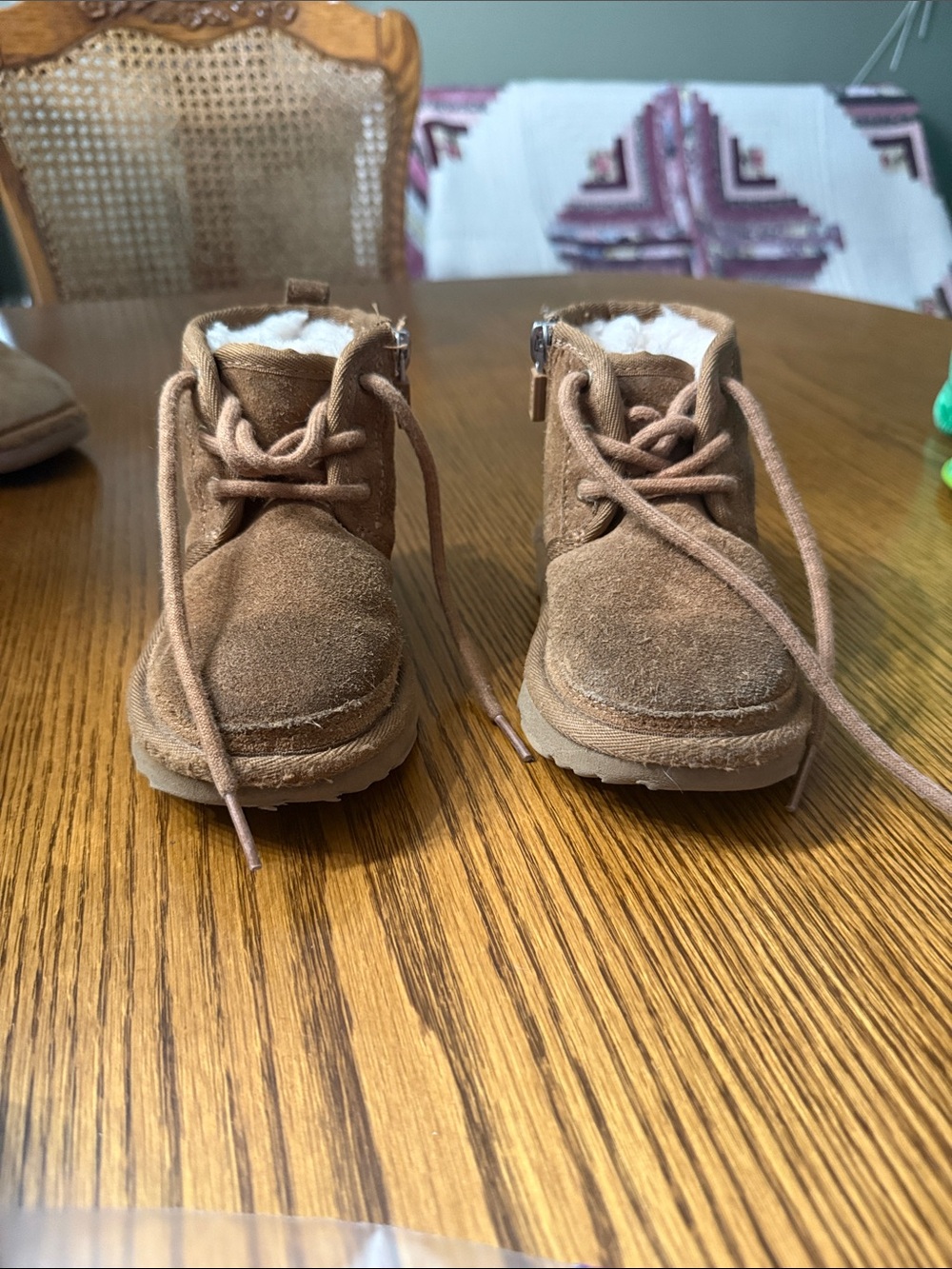 Ugg Kids Neumel ll Brown Suede Boot